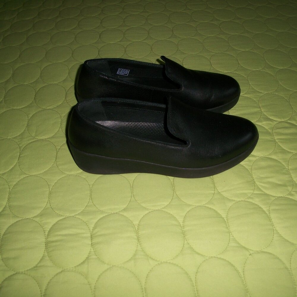 Fitflop Black Leather Shoes